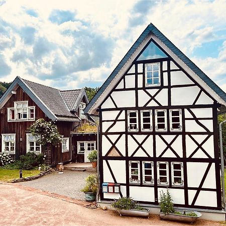 Fachwerkhaus Am Waldesrand Villa Solingen Exterior photo